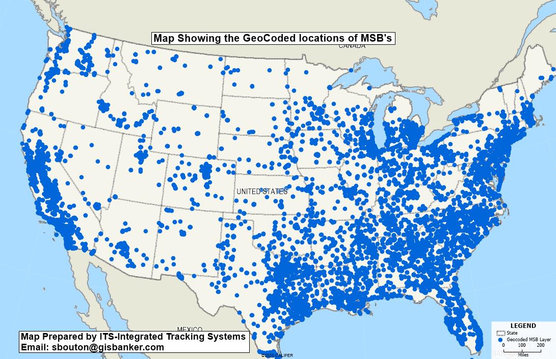 U.S. MSB Locations